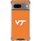 Virginia Tech University Orange Google Pixel 8a Clear Case